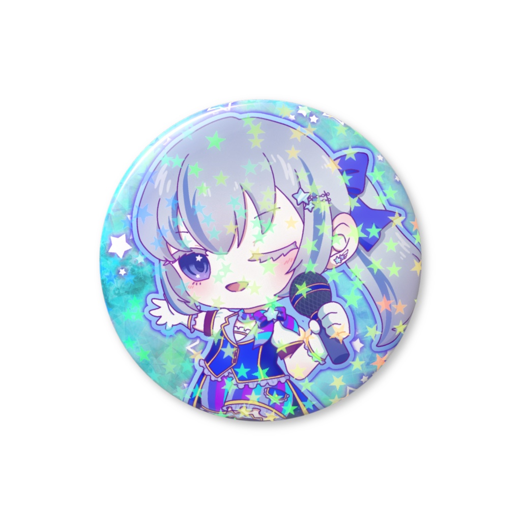 【でいじー師匠】ホログラム缶バッジ(アイドルVer.)