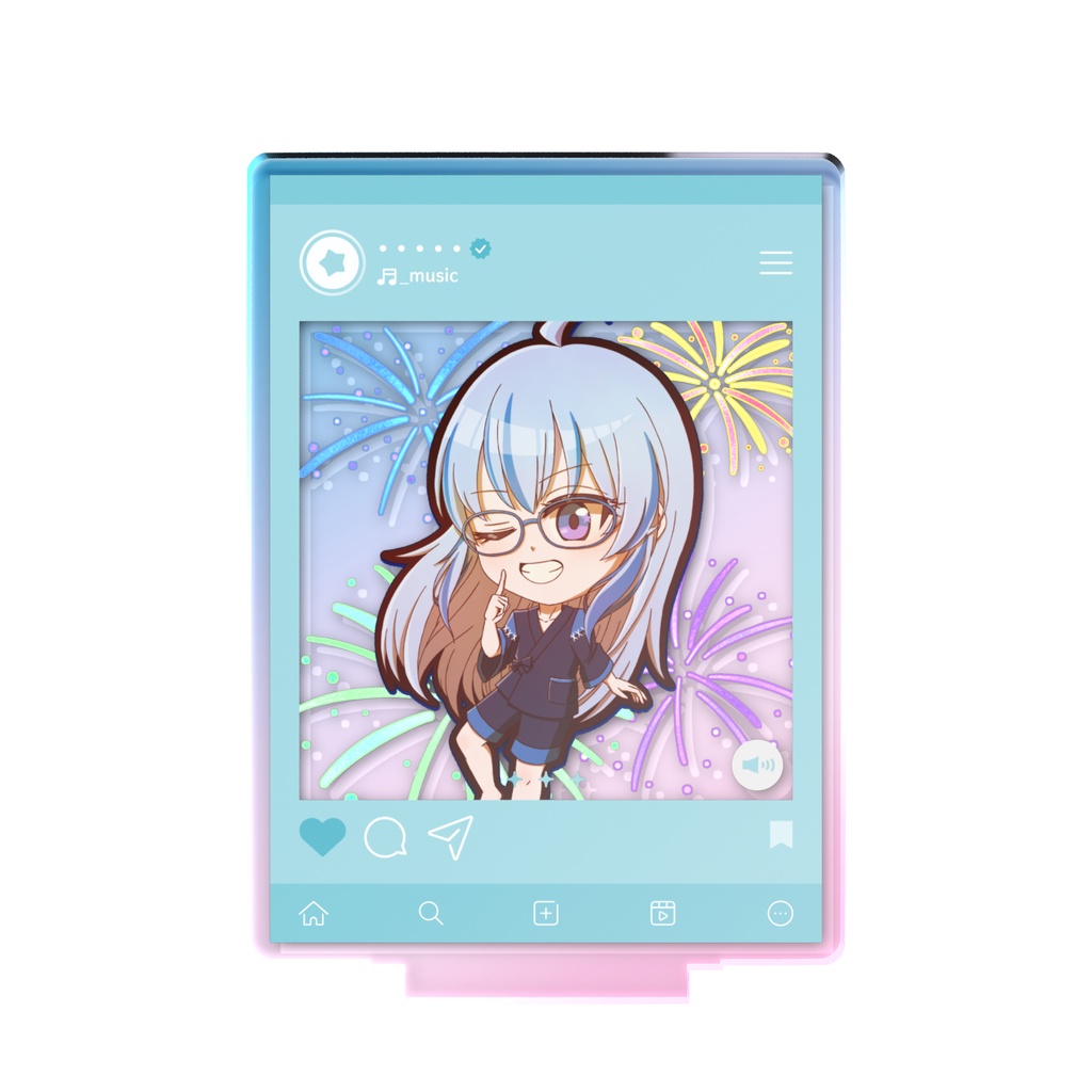 【でいじー師匠】オーロラアクスタ(夏のフォトVer.)