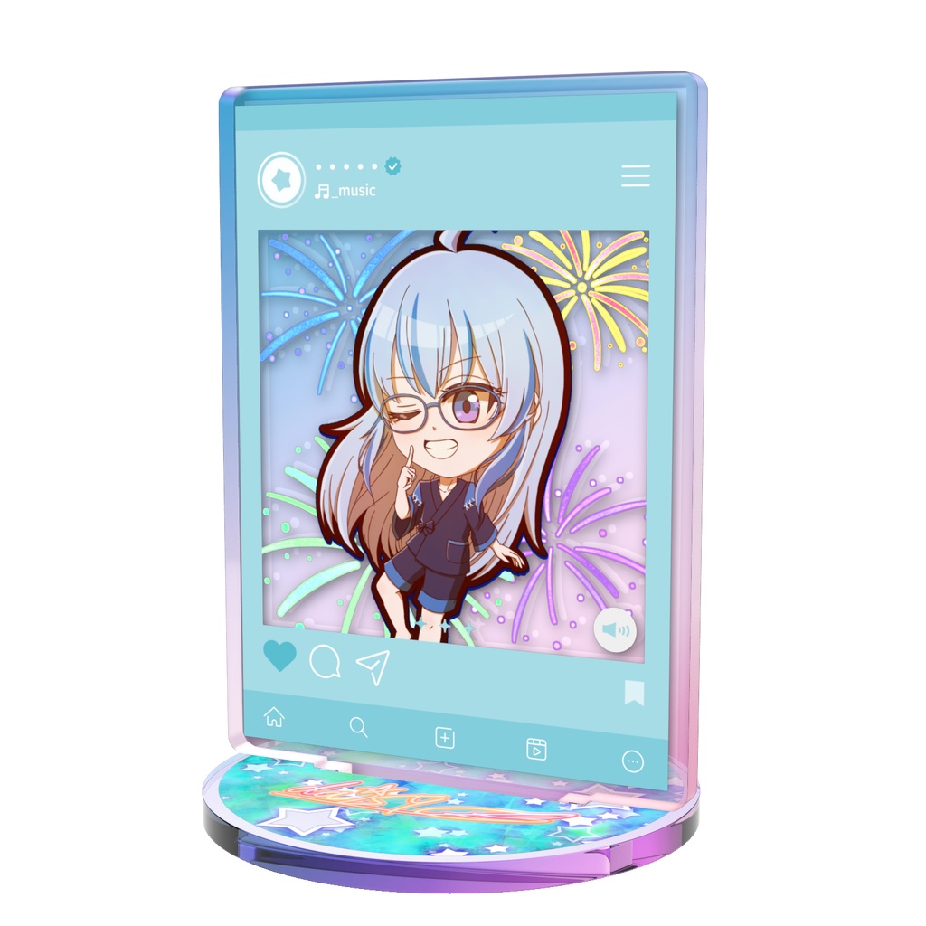 【でいじー師匠】オーロラアクスタ(夏のフォトVer.)