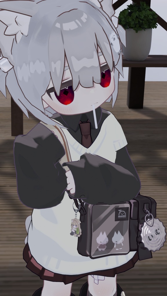 【キプフェル】めそめそキプフェルキーホルダー【バッグアクセ】