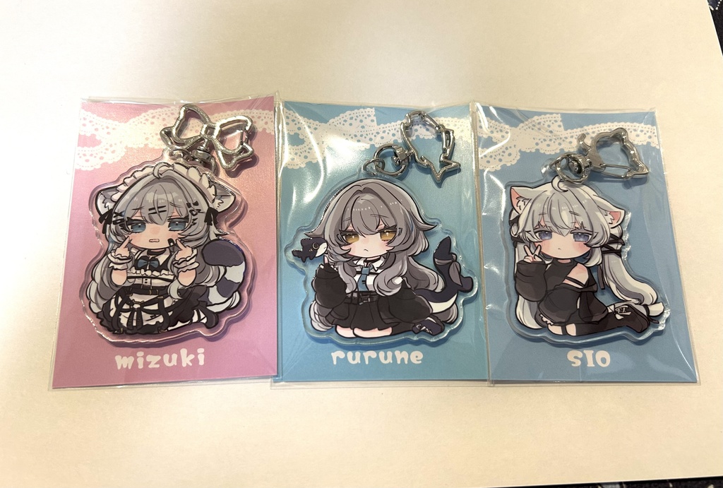 VRCアクリルキーホルダー