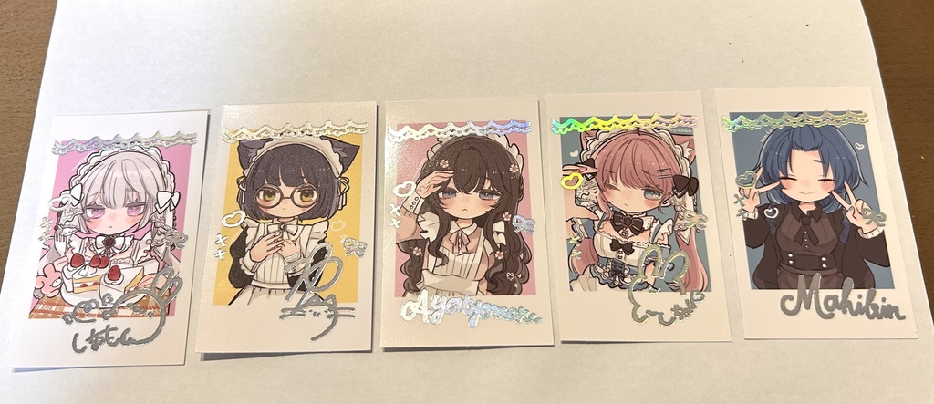 みどり祭キャストチェキ【ボイス付き】