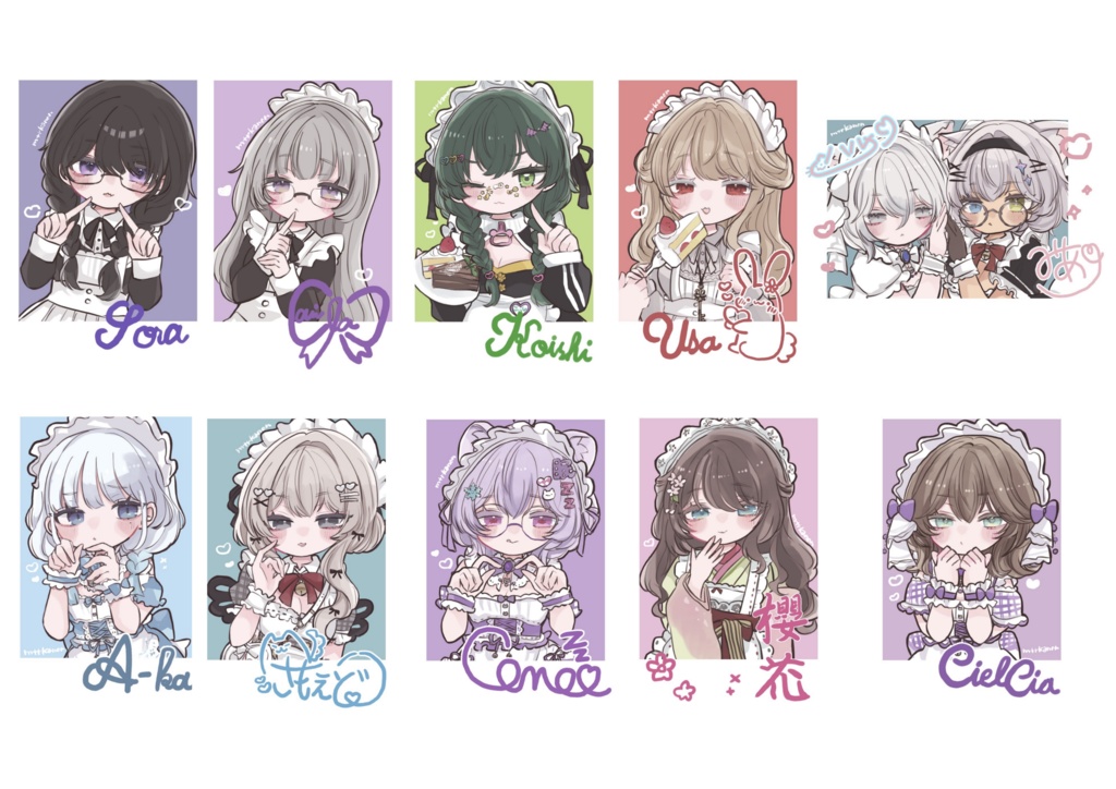 みどり祭キャストチェキ【接客動画付き】