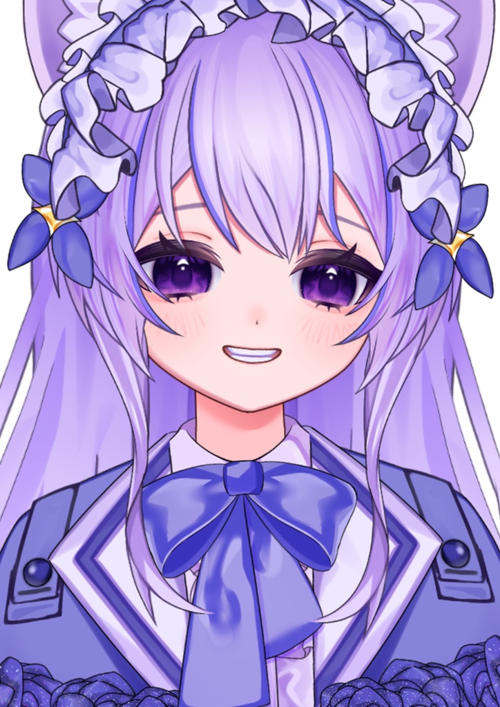 中学生VTuber「猫音ゆち」A4クリアファイル2枚セット(新旧モデル)