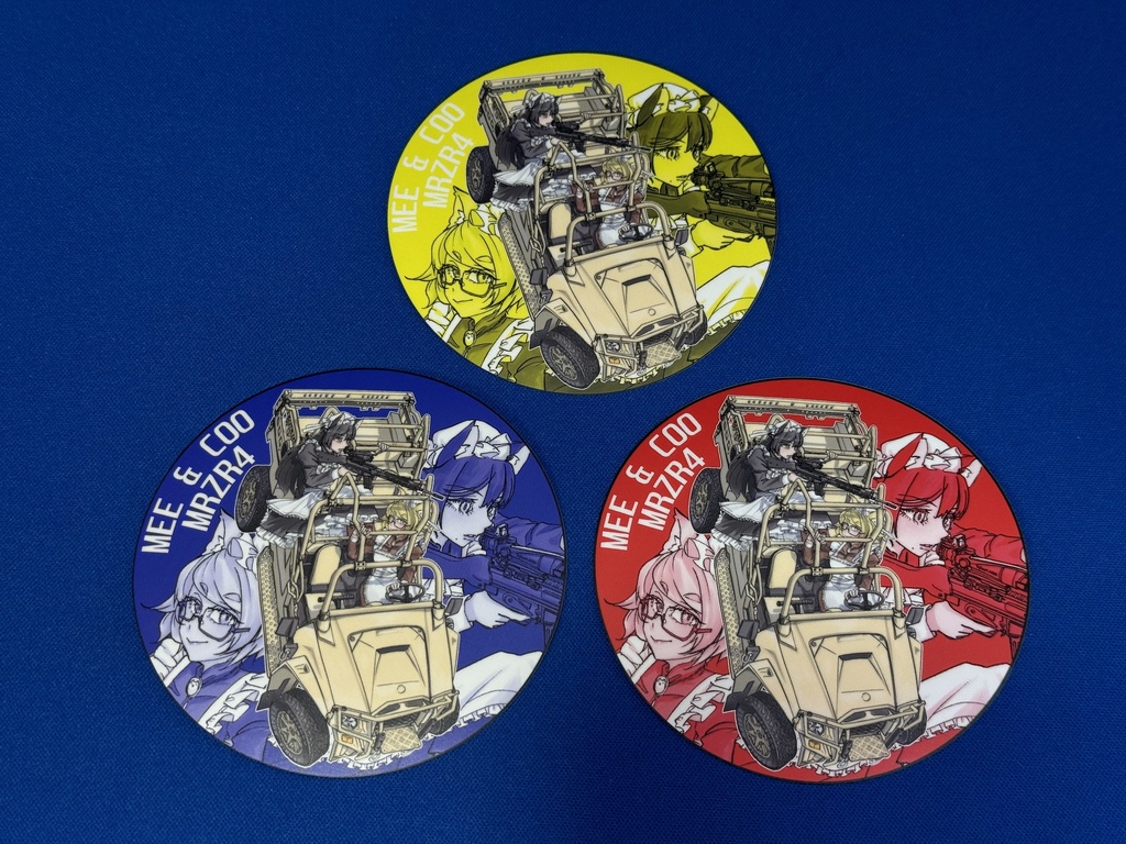 ステッカー(MRZR4) 3色セット