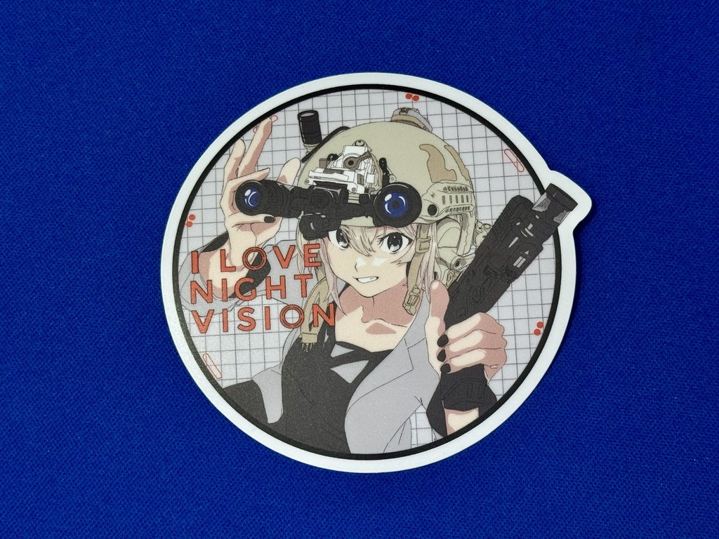 ステッカー（I❤️NV）