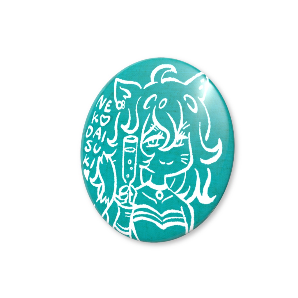 NEKO DAISUKI「缶バッジ:どれすのNEKO」