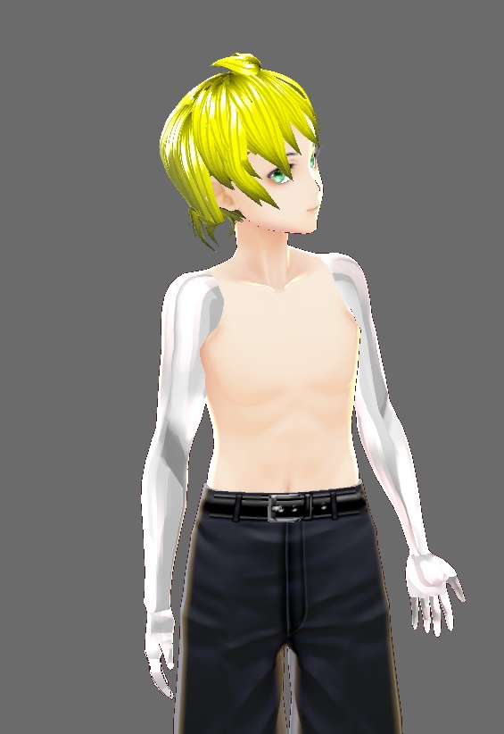 【VRoid用】義手(もどき)