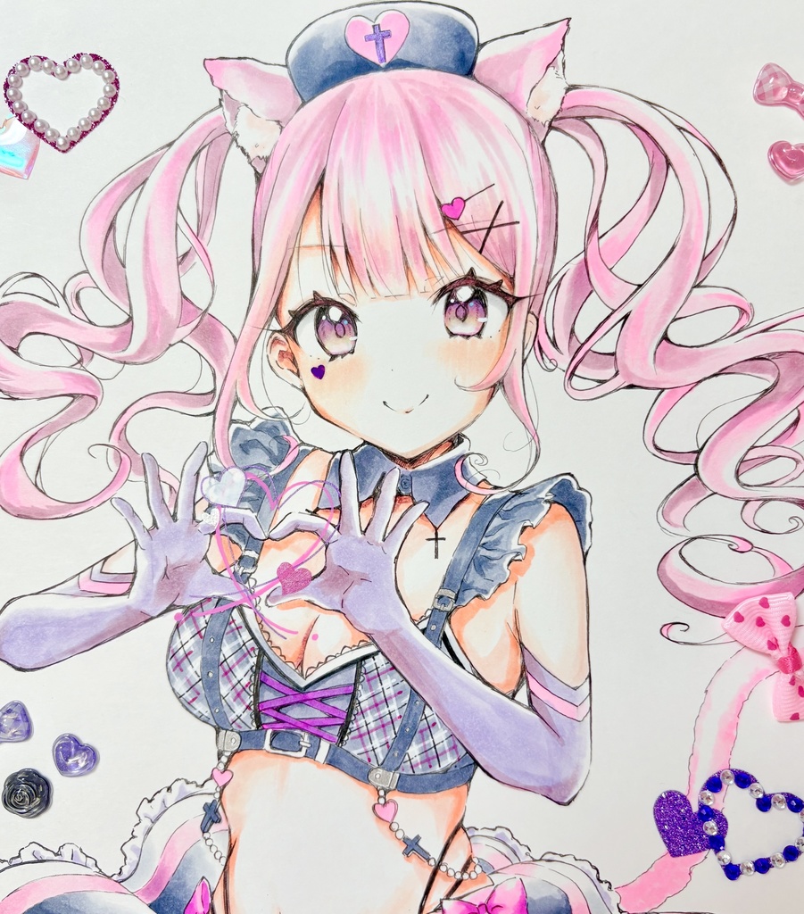 直筆イラスト｢小悪魔みくる｣