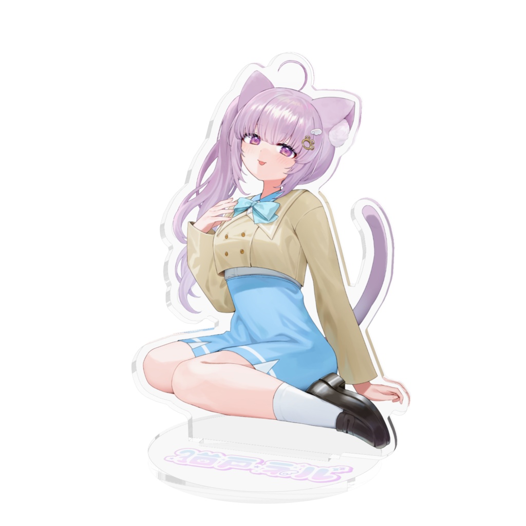 1周年記念イラスト‗ポニテてへぺろver