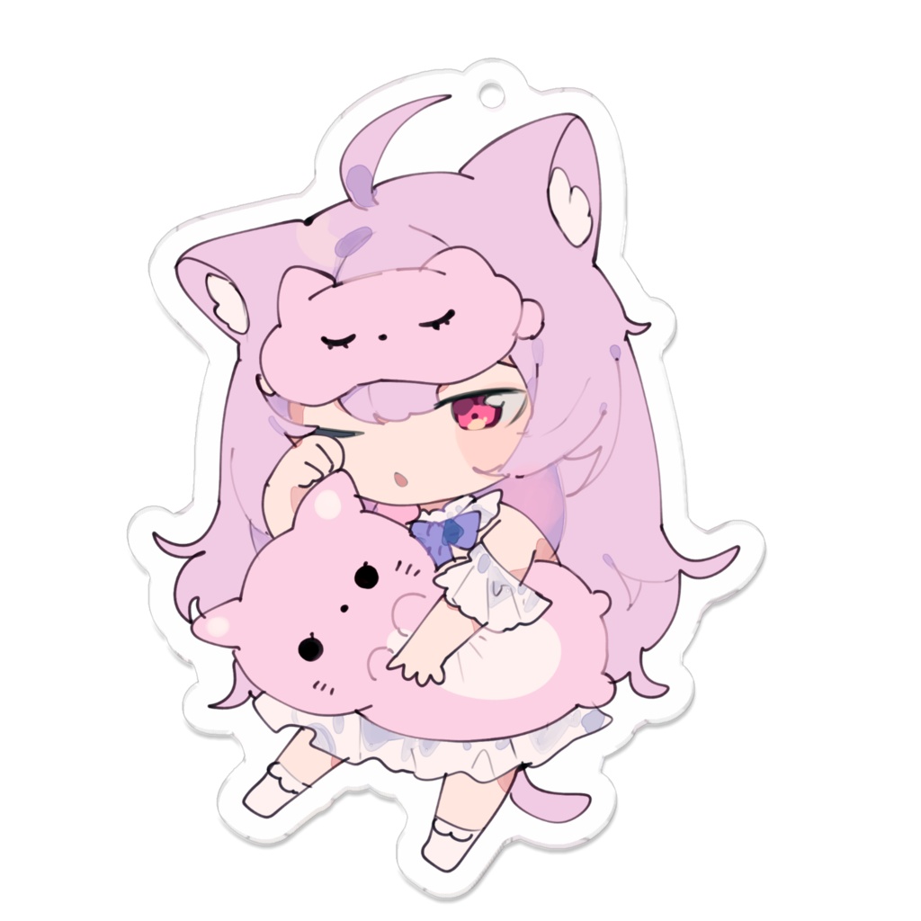 ねむそうアクキー