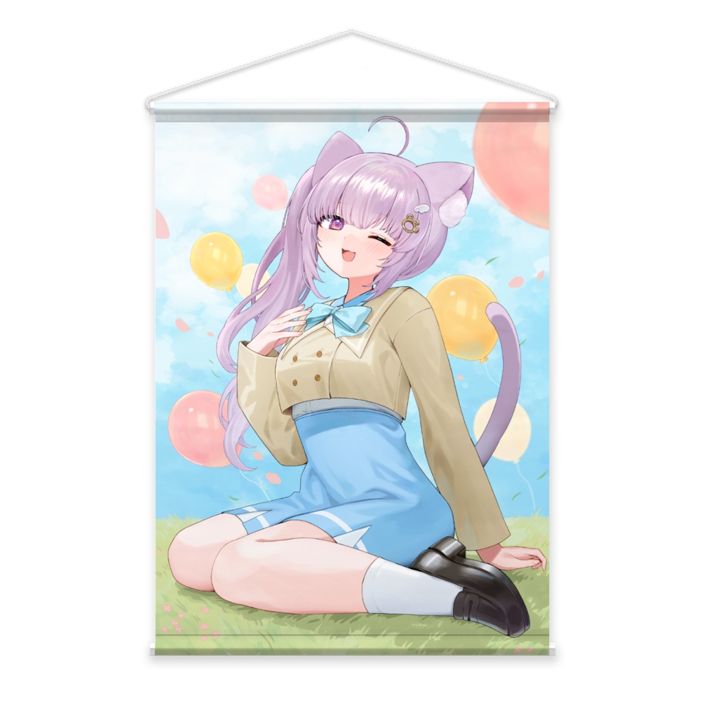 1周年記念タペストリー