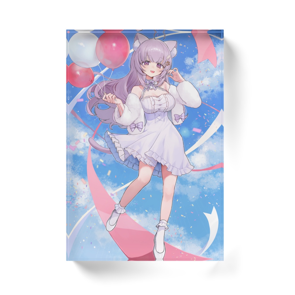2周年記念アクリルブロック