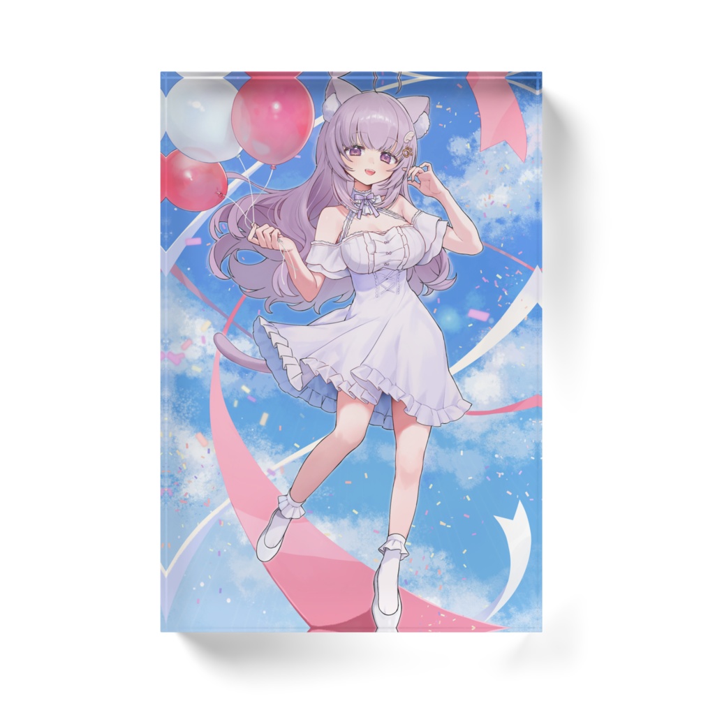 2周年記念アクリルブロック