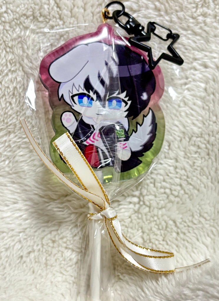 棒付きアクリルキャンディ