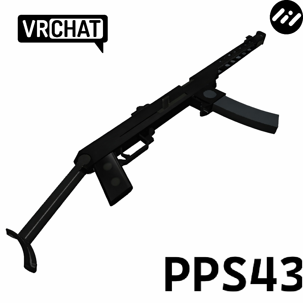 [無料]PPS43 ギミック付き短機関銃
