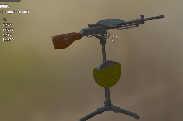 MA DP-27/DPM 軽機関銃 DegtyaryovПулемёт