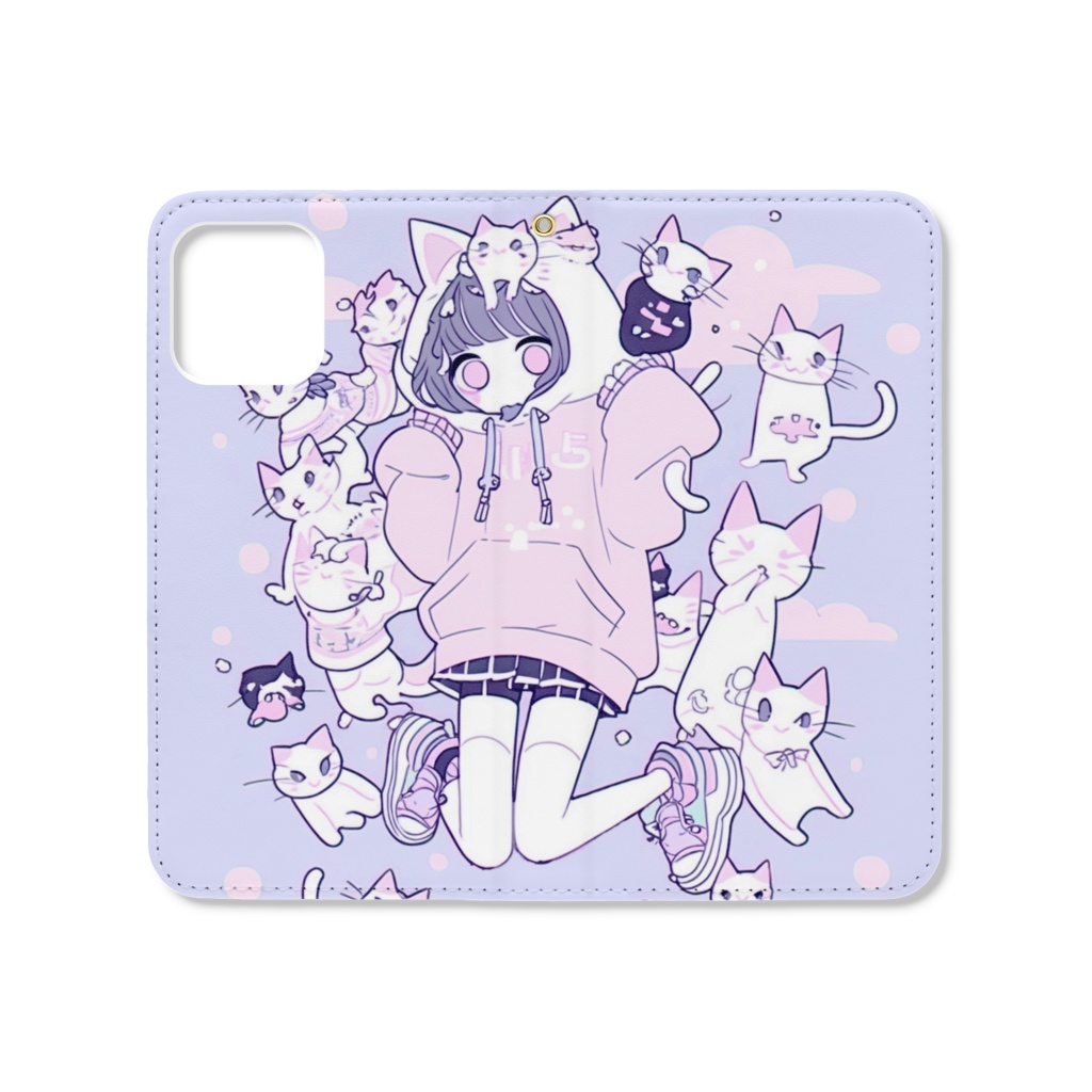 ゆめ Cat Girl iPhoneケース 🦄💎✨🐈