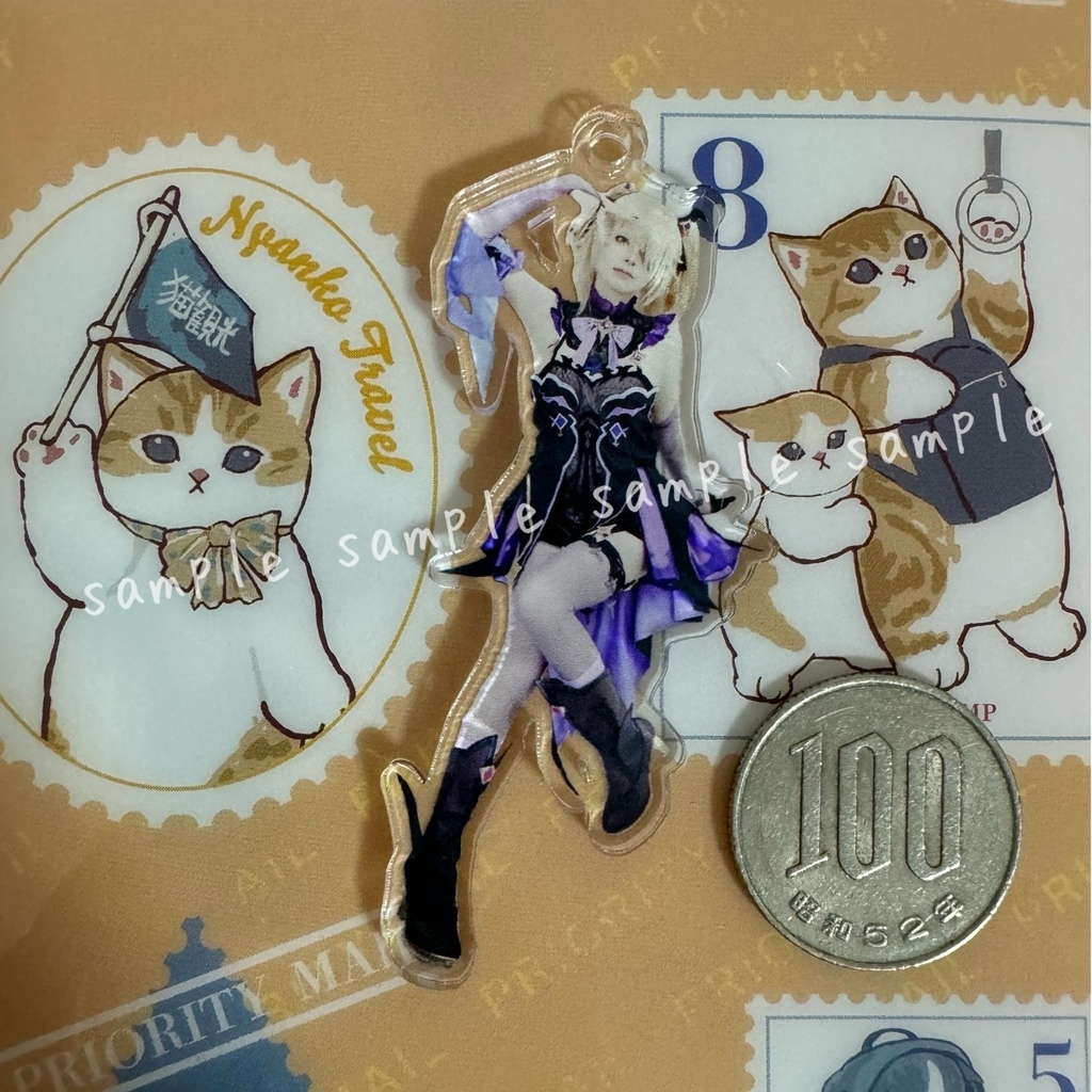 フィッシュルアクリルキーホルダー