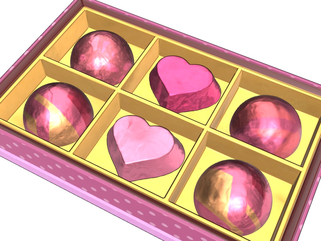 包装されたチョコレート