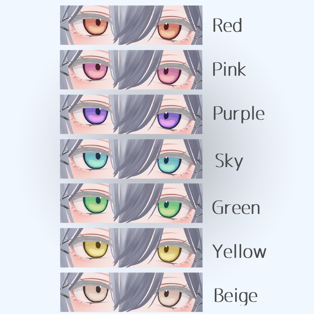 【SALE】Minimal Eye texture for Shinra #BlazeSugar