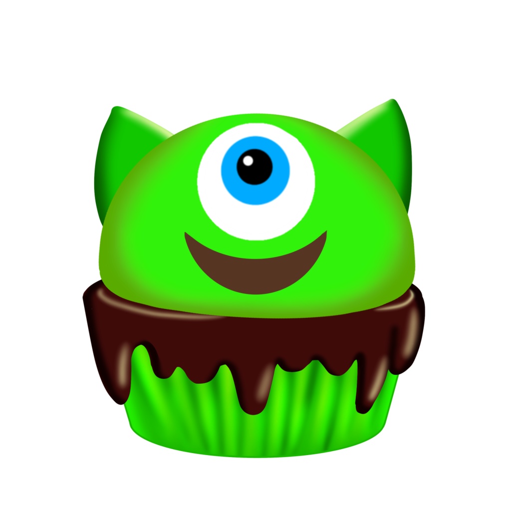 🎃無料ハロウィン素材・カップケーキ🎃