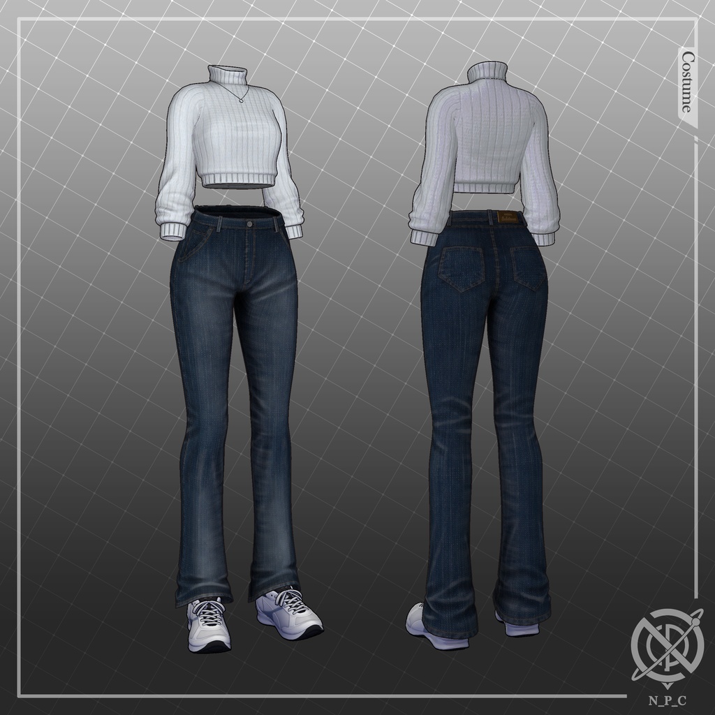 【3Dモデル】Hy_DenimStyle