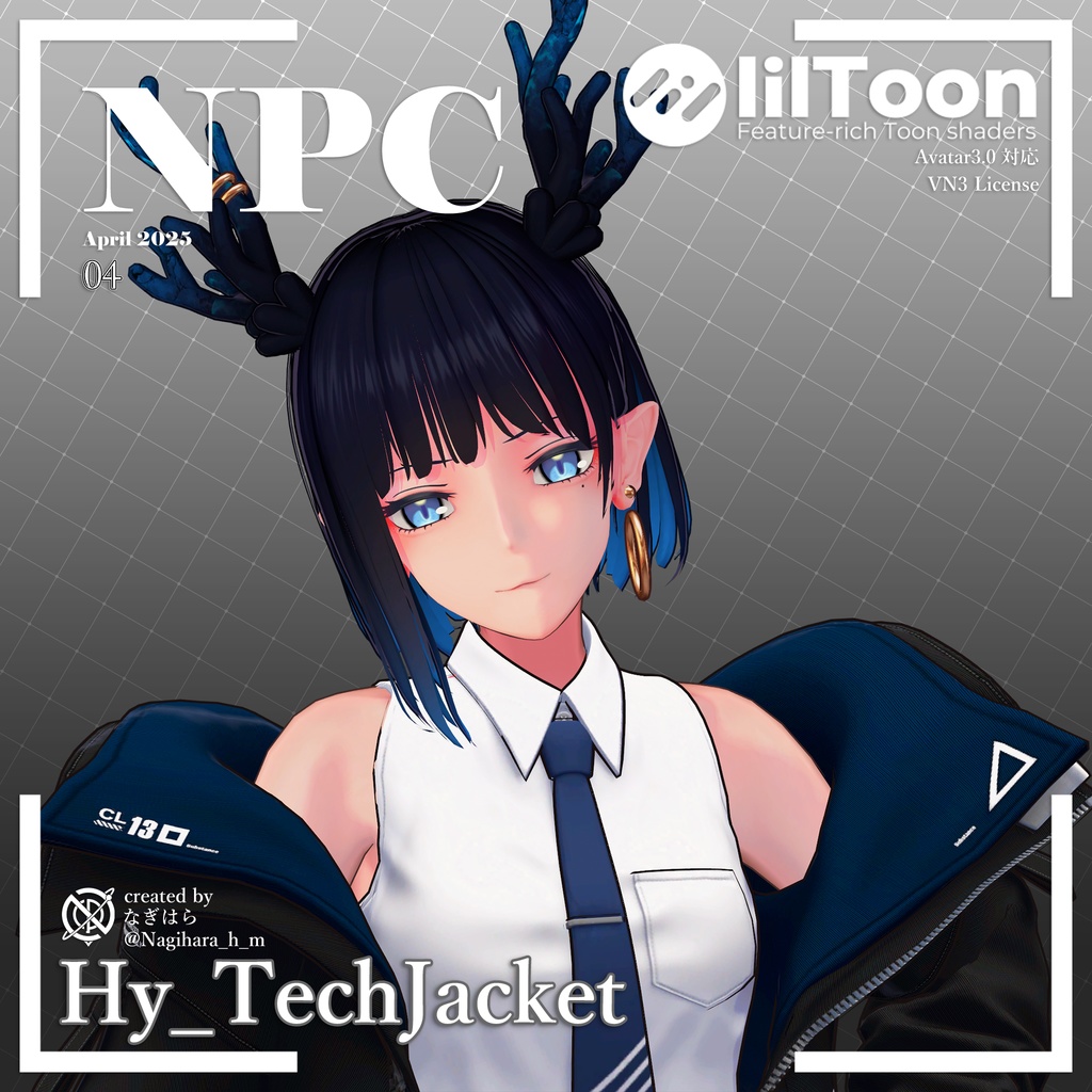 【3Dモデル】Hy_TechJacket