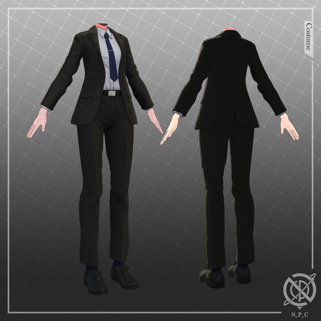 【3Dモデル】Hy_MetoroSuits