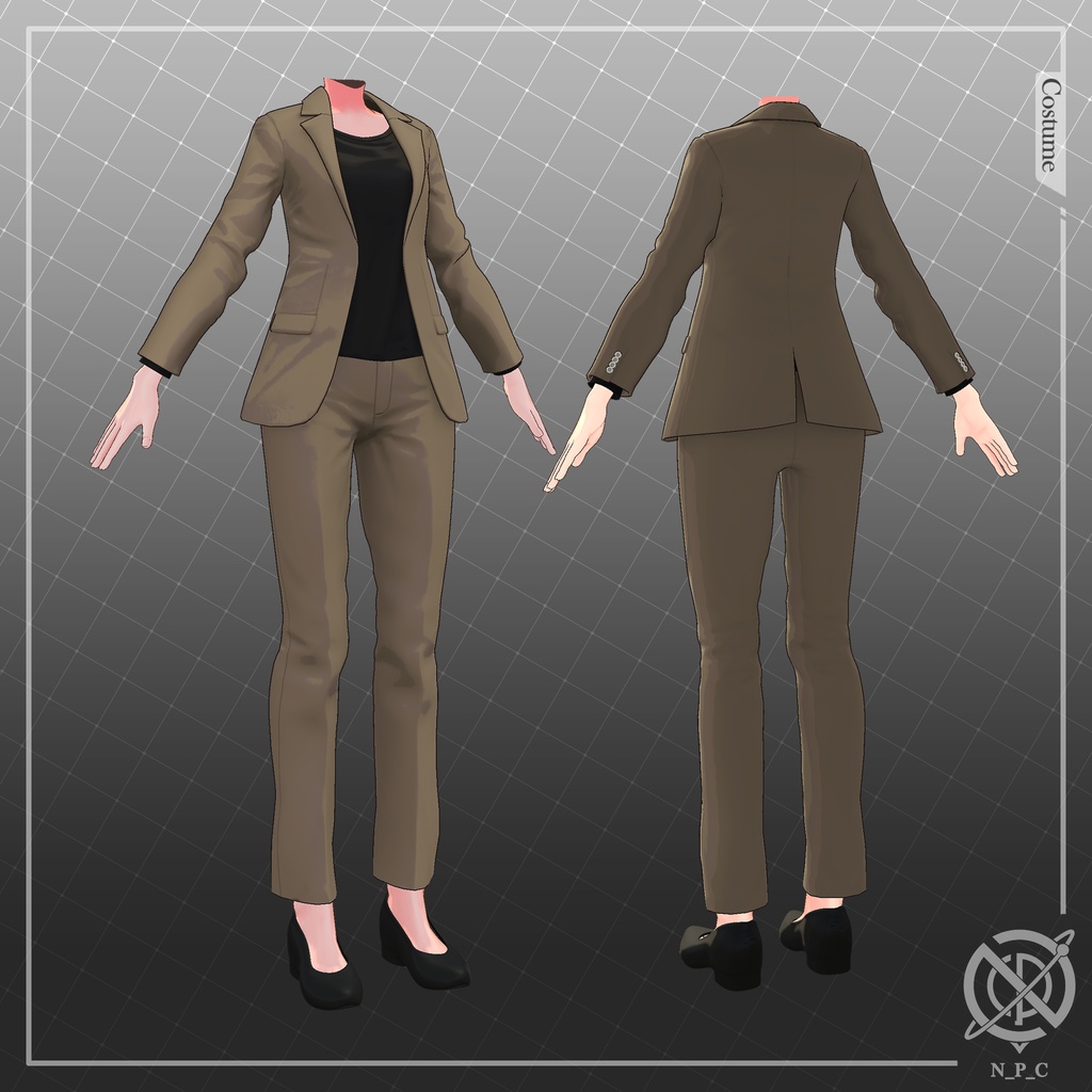 【3Dモデル】Hy_MetoroSuits