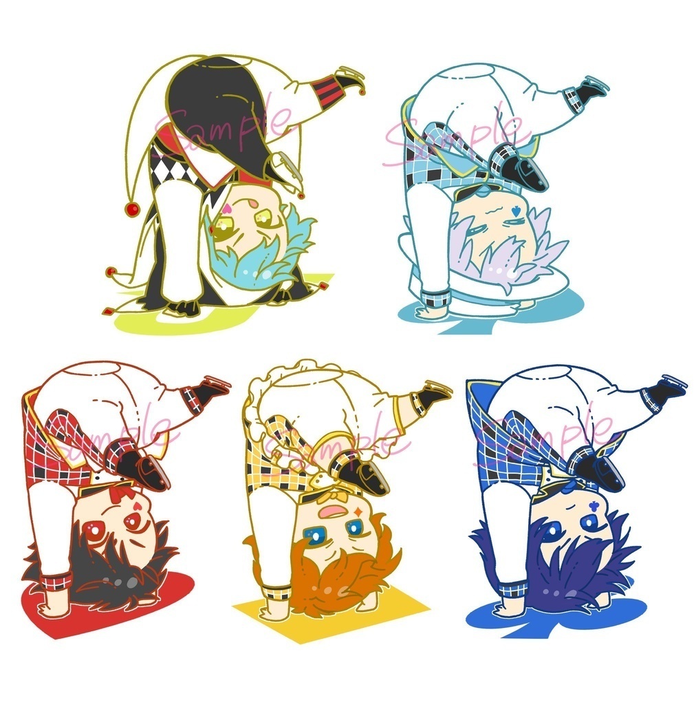キンプリでんぐり返しラミカ