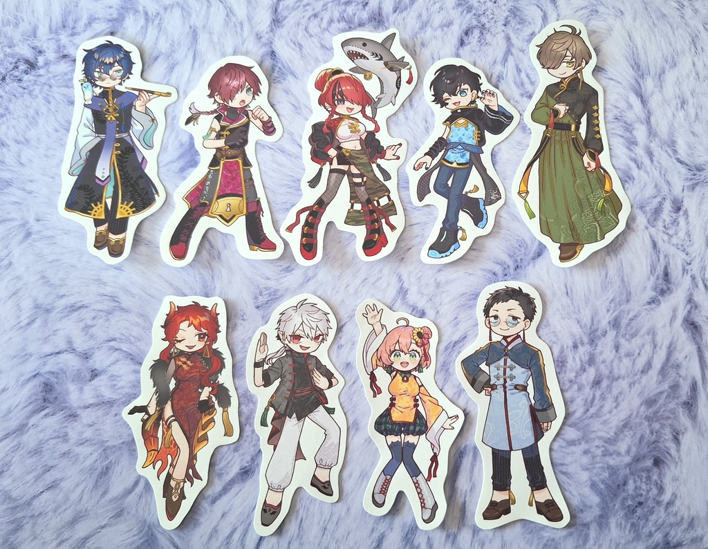 【非公式】チャイナ服ステッカー