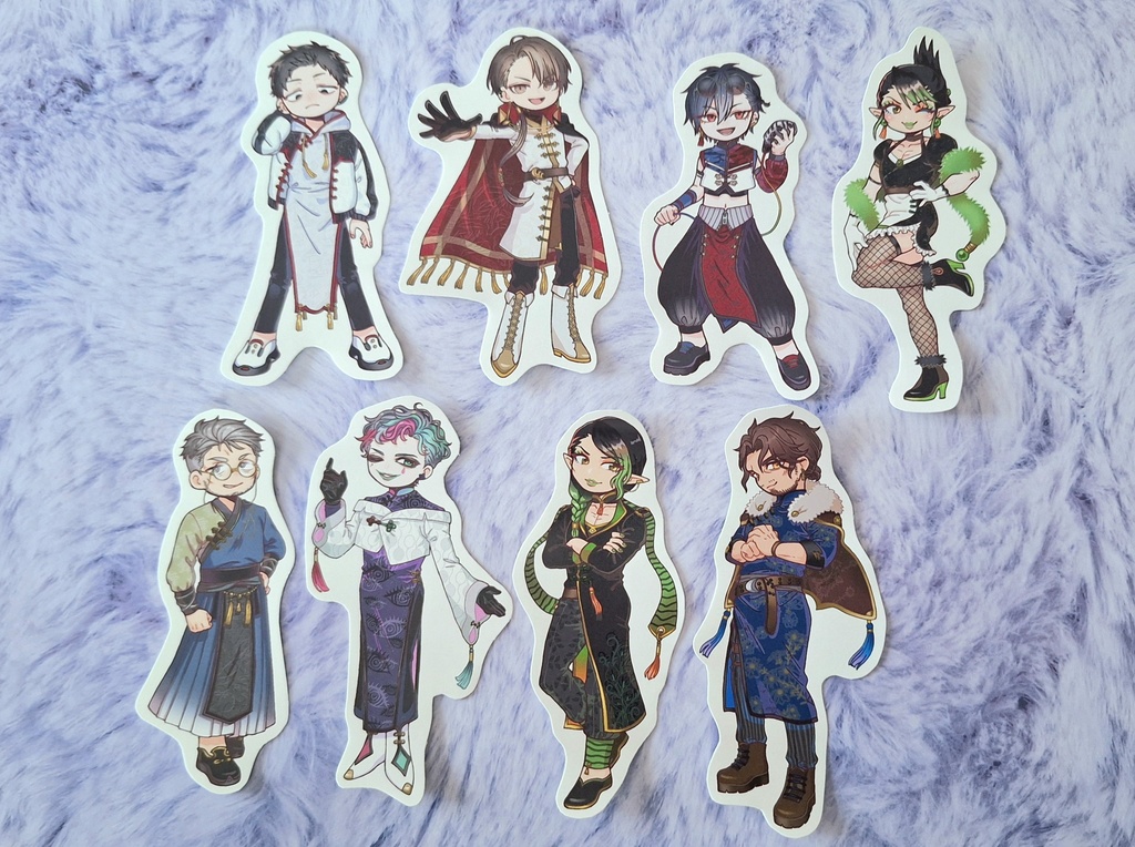 【非公式】チャイナ服ステッカー2