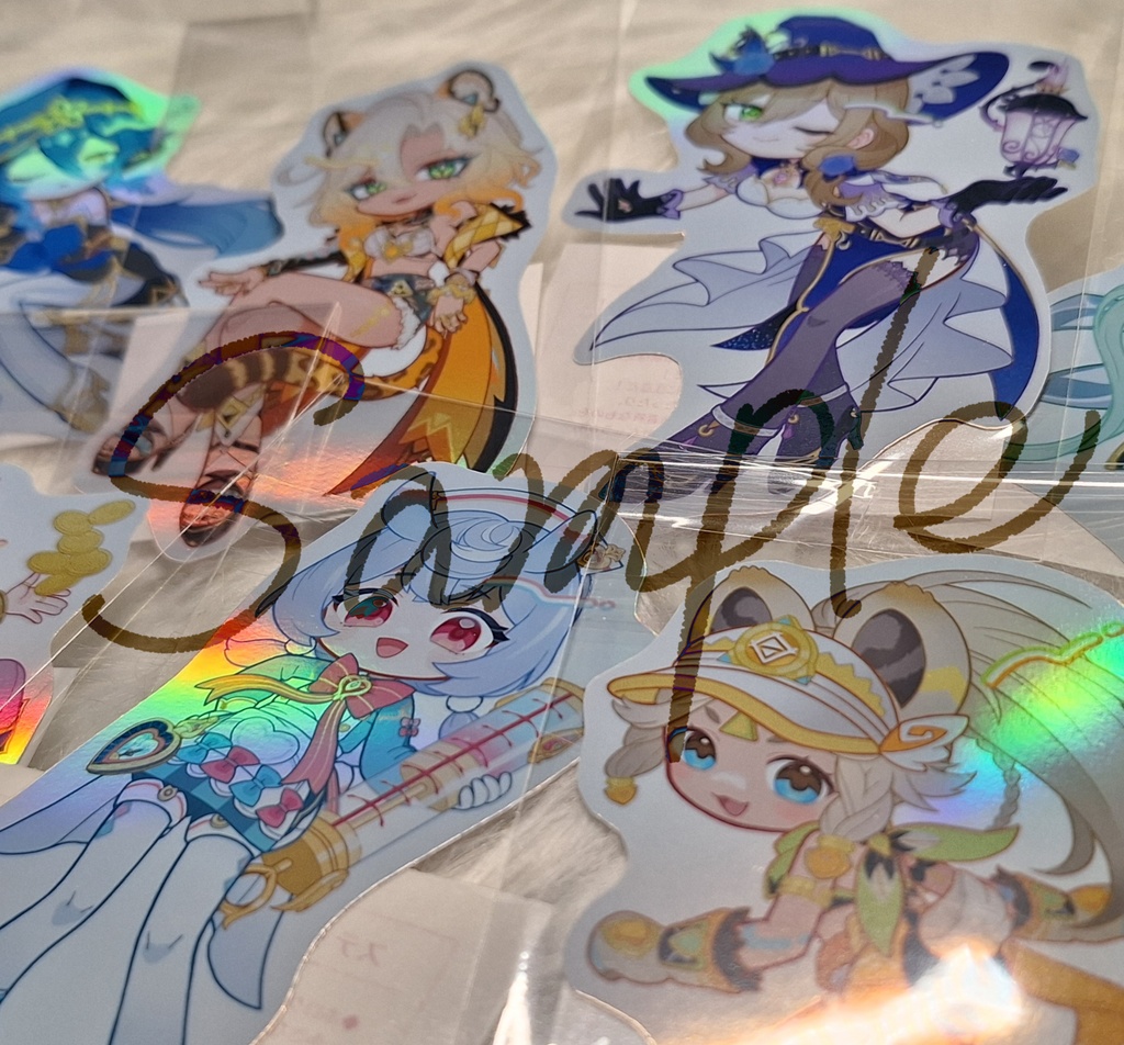 ホロステッカー【女】