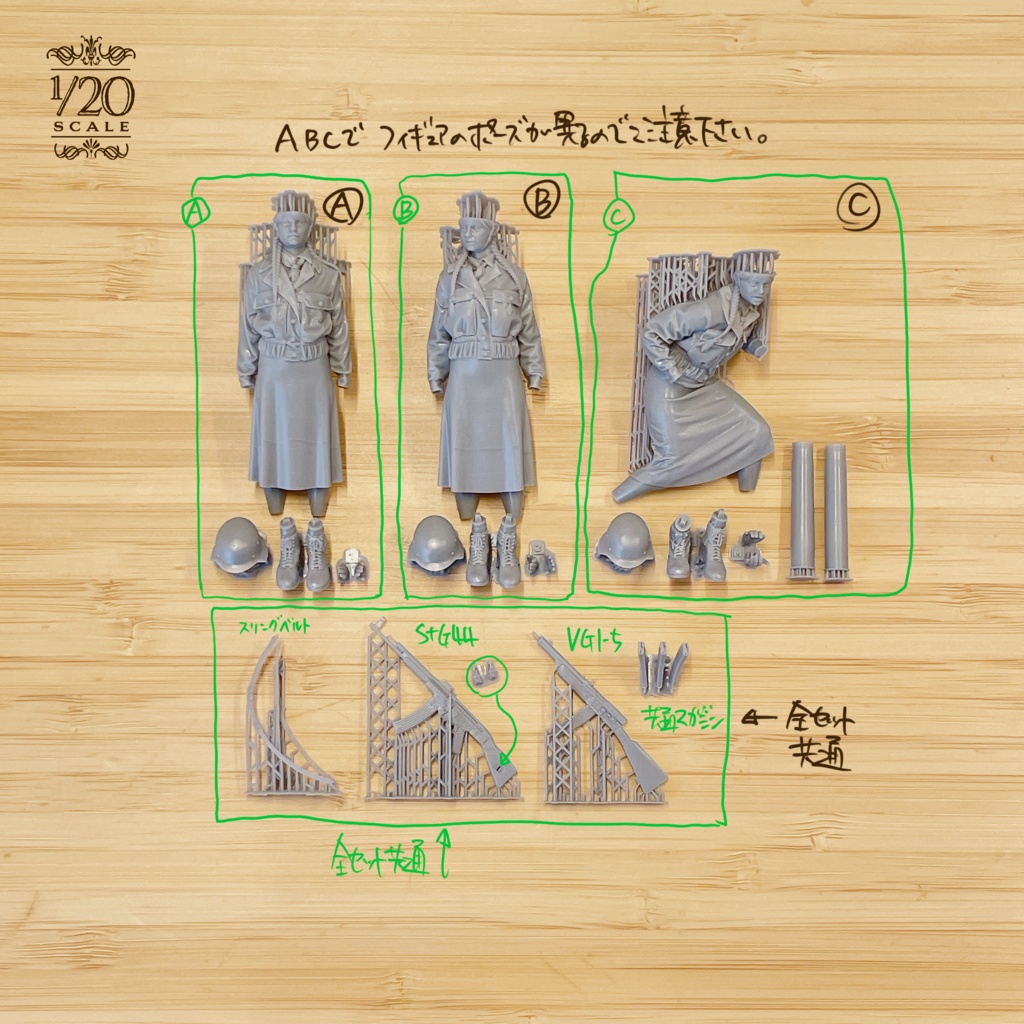 1/20 APRIL 1945, BERLIN セットA