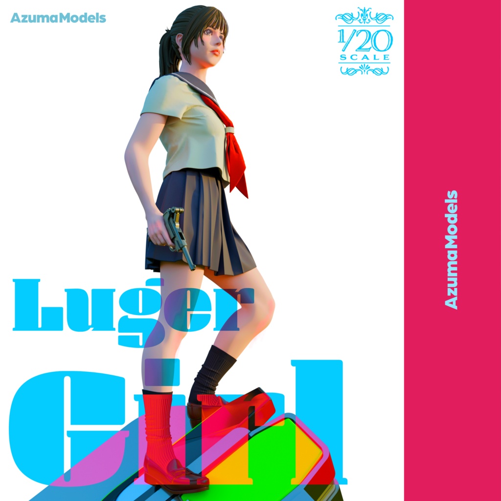 1/20 Luger Girl
