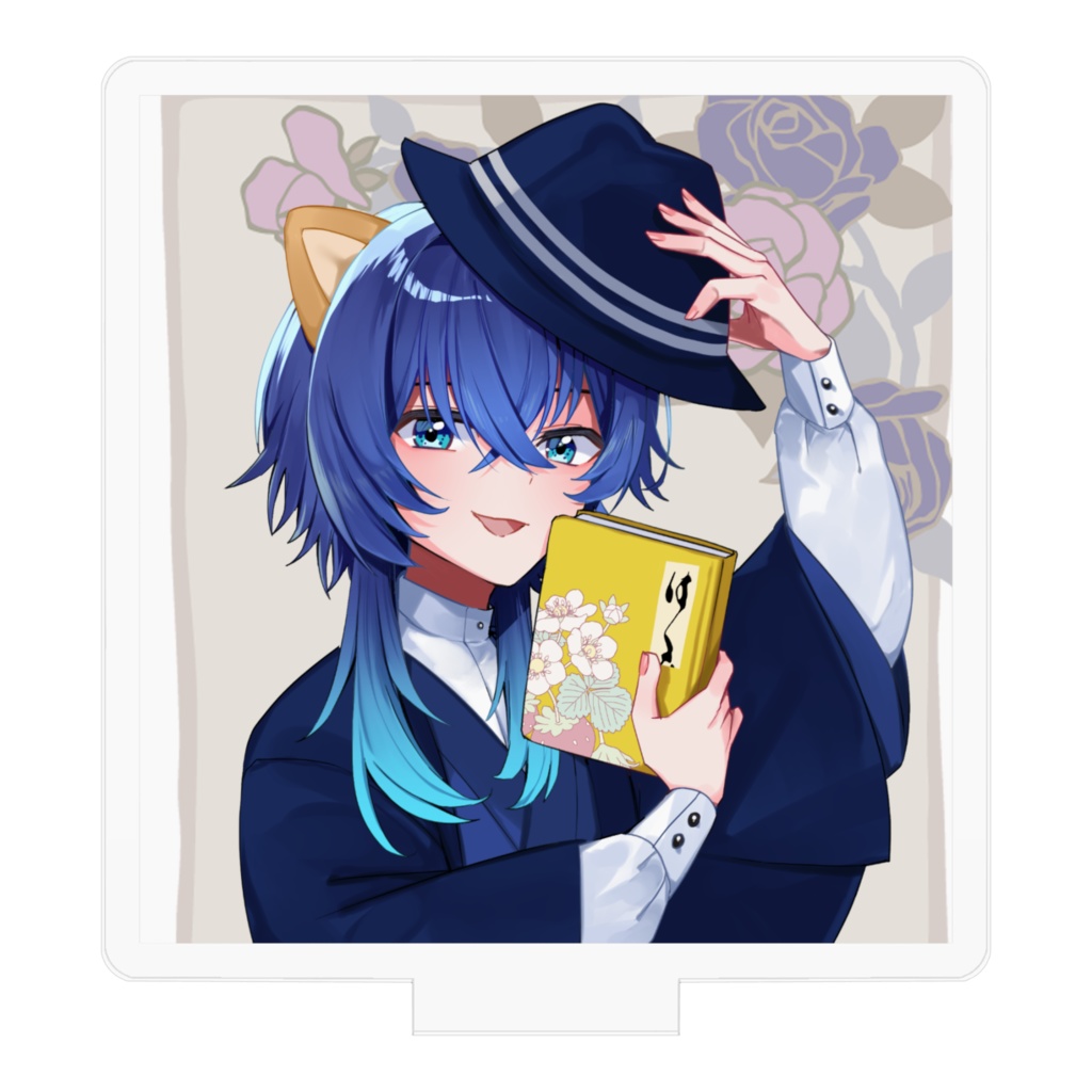 書生姿の鹿島茜アクリルフィギュア