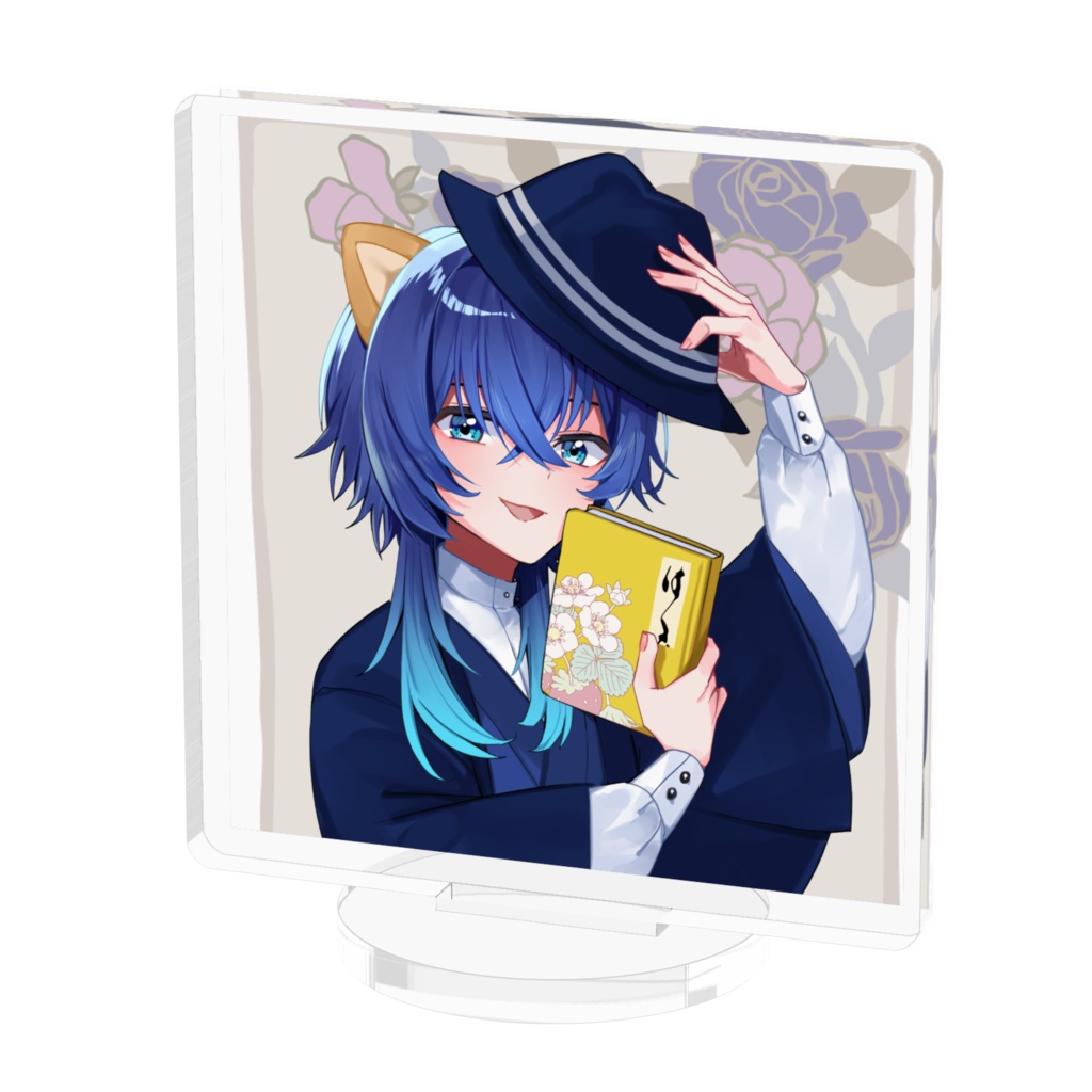 書生姿の鹿島茜アクリルフィギュア