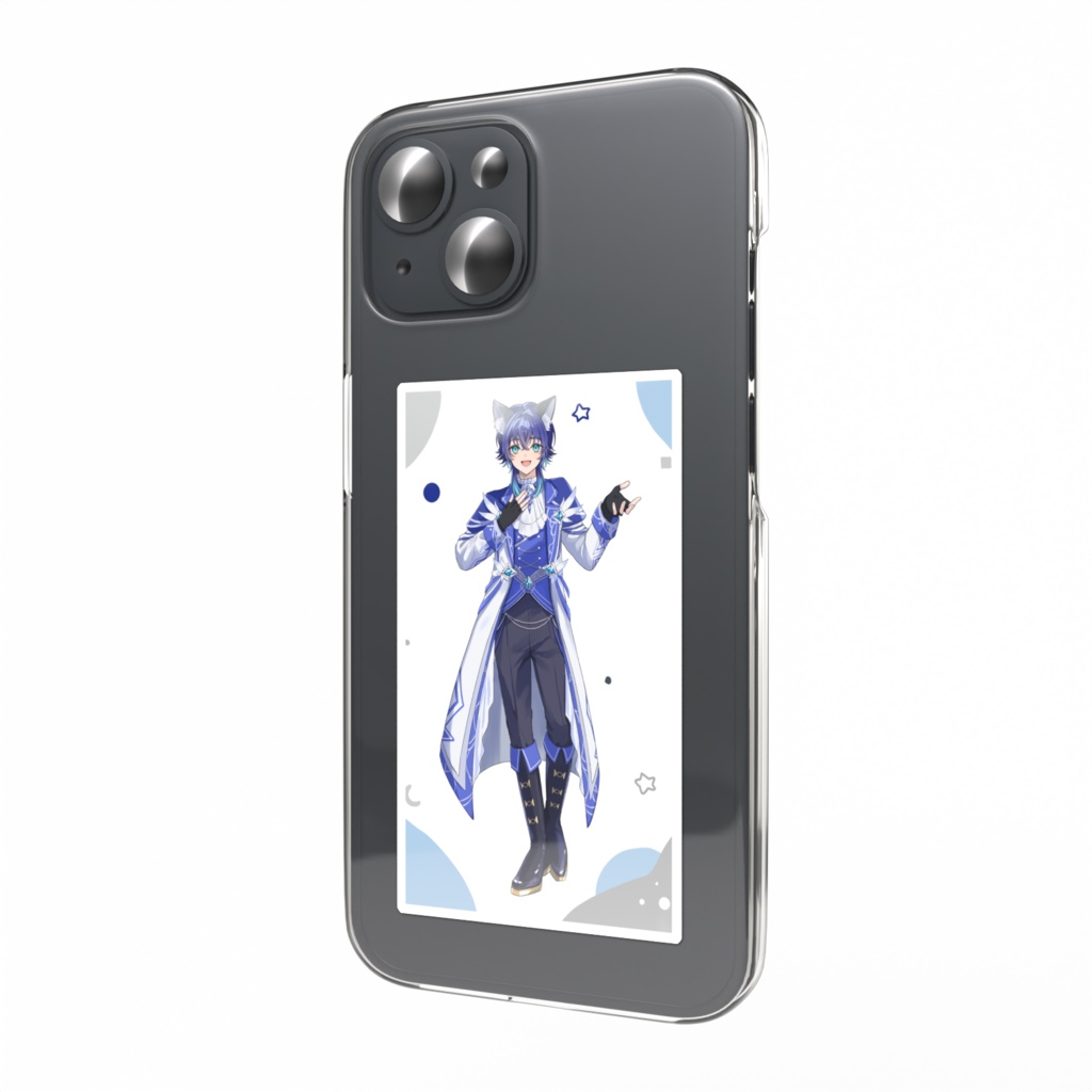 キービジュ姿の鹿島茜スマホステッカー