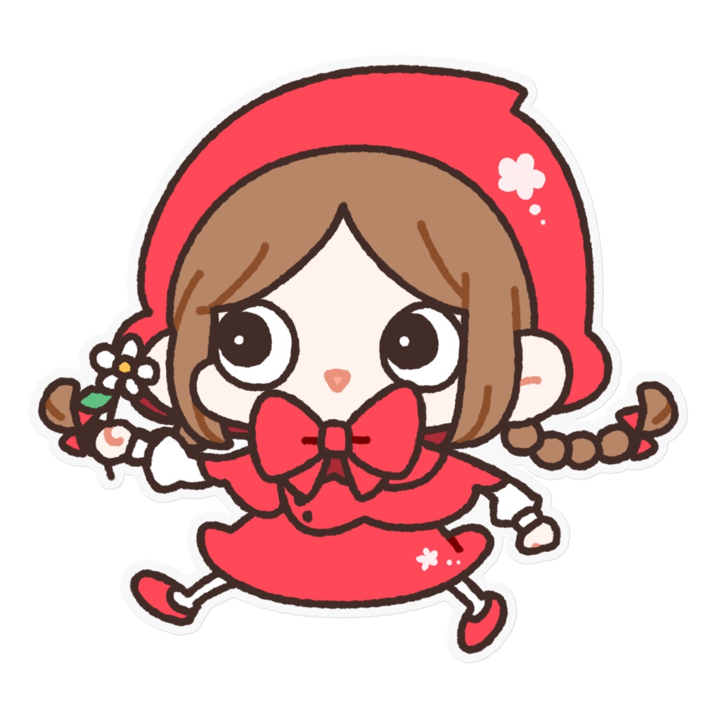 赤ずきんちゃんシール