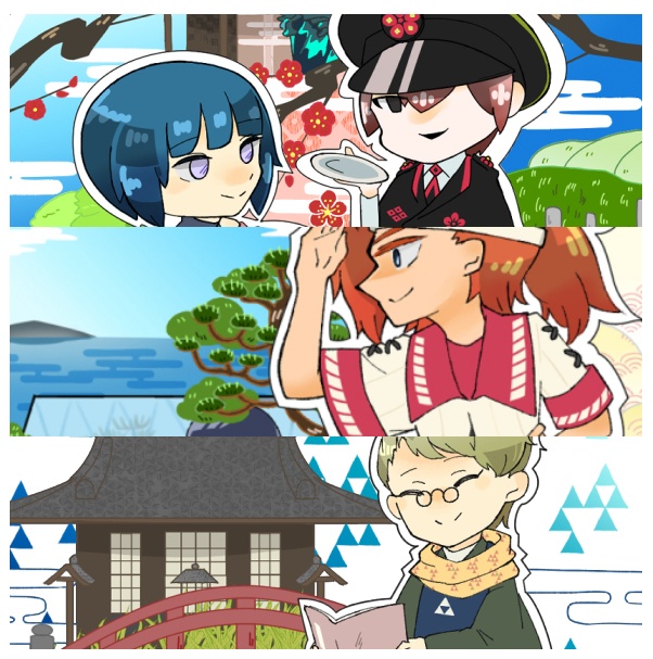創作南北朝時代アクスタ