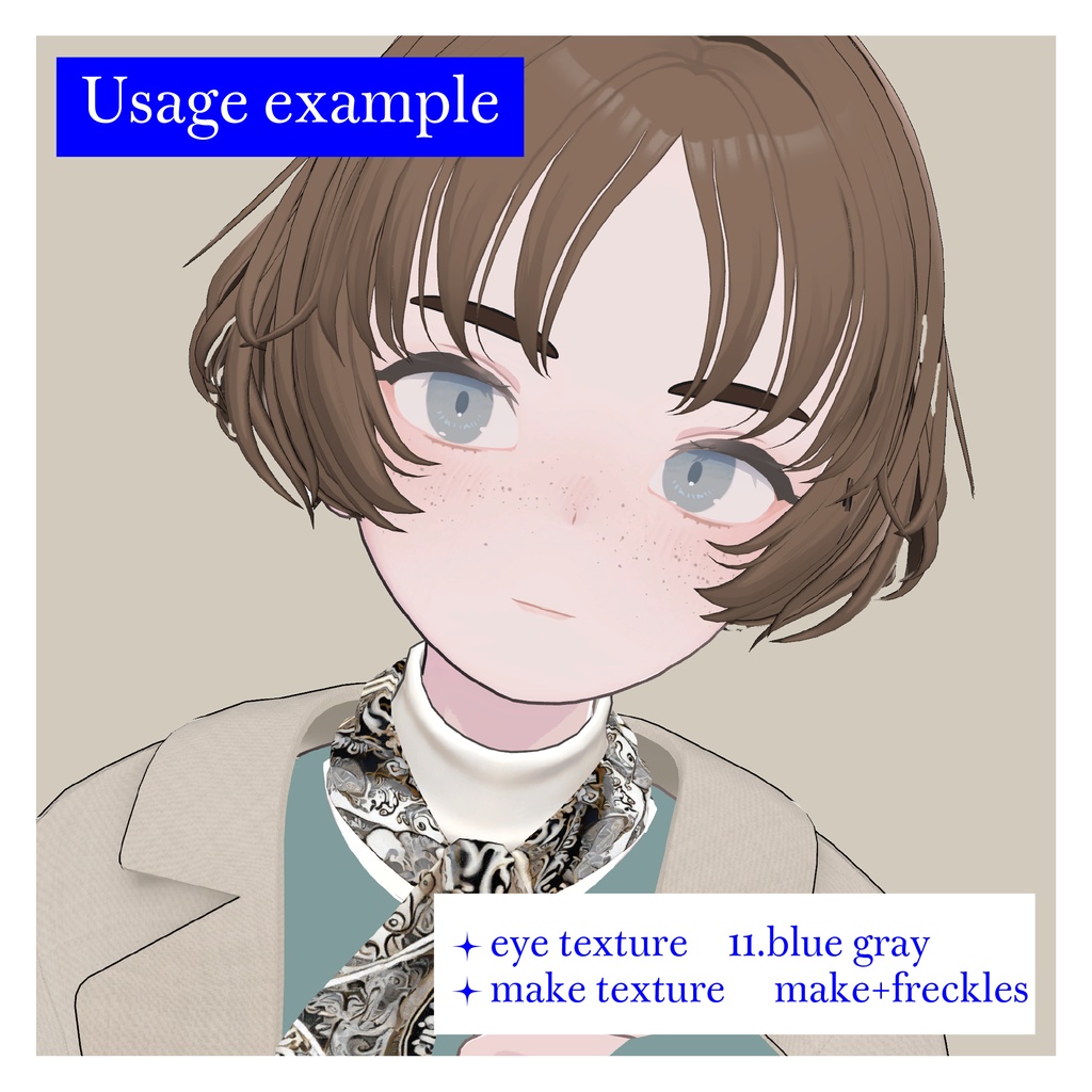 【Lapwing】make up&eye texture