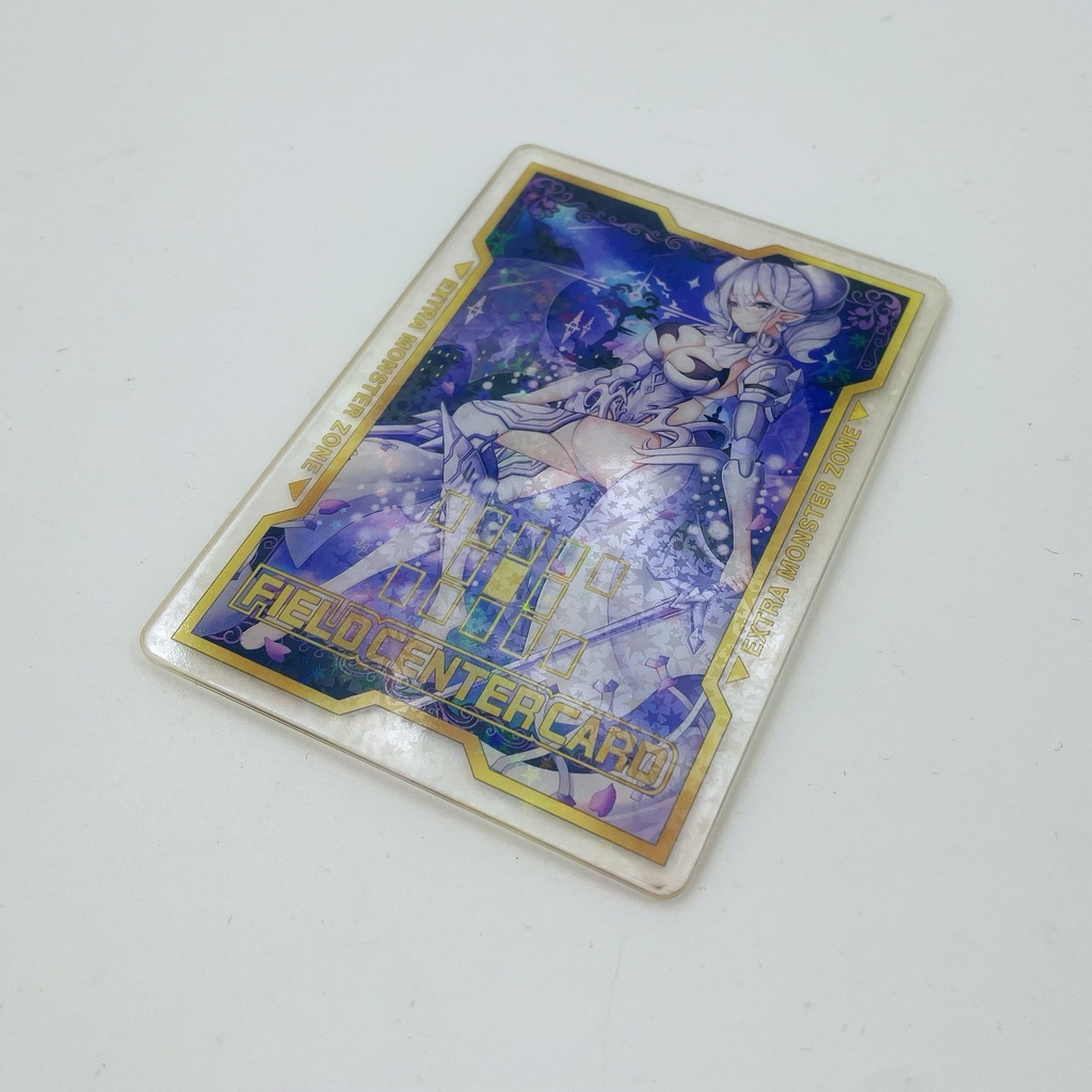 【委託品】 迷宮城の白銀姫 フィールドセンターカード パラ加工