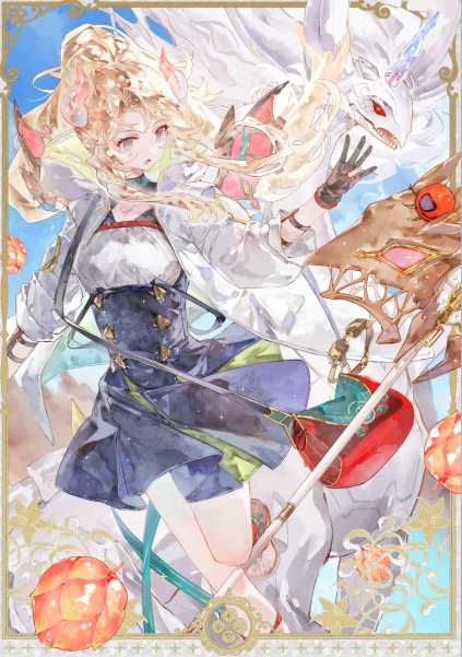 白の聖女 エクレシア カードスリーブ 63mm×90mm 遊戯王 60枚入り CircleKOS