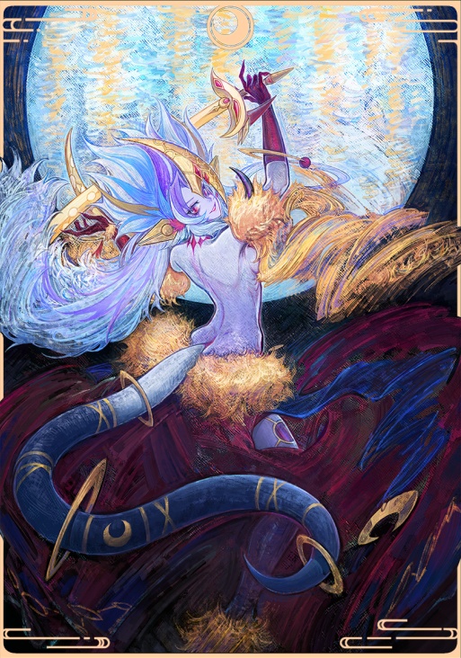 月光舞獅子姫 カードスリーブ 63mm×90mm 遊戯王 60枚入り CircleKOS