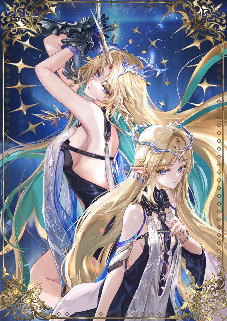 カルテジア 鳴潮 カードスリーブ 67mm×92mm 60枚入り CircleKOS