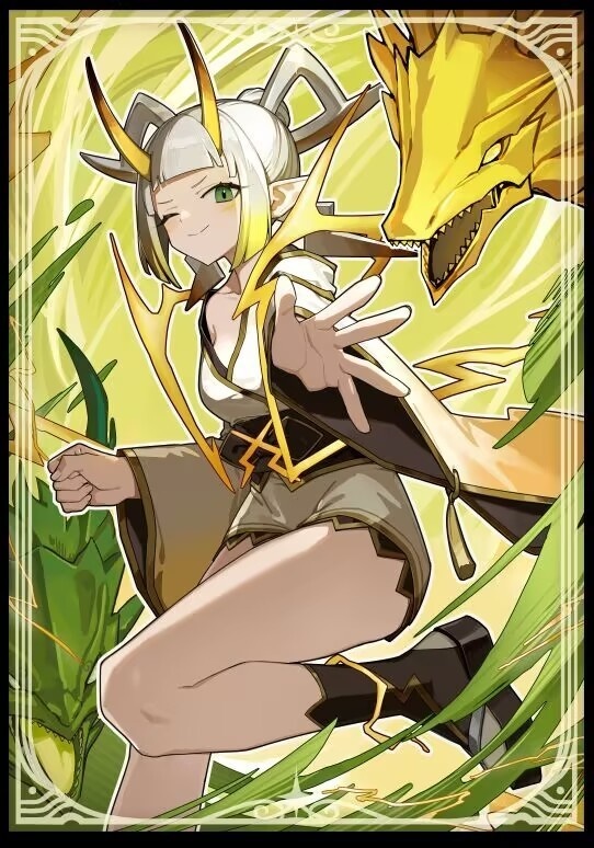 天雷ノ双風神 シーナ 63mm×90mm 遊戯王 60枚入り CircleKOS