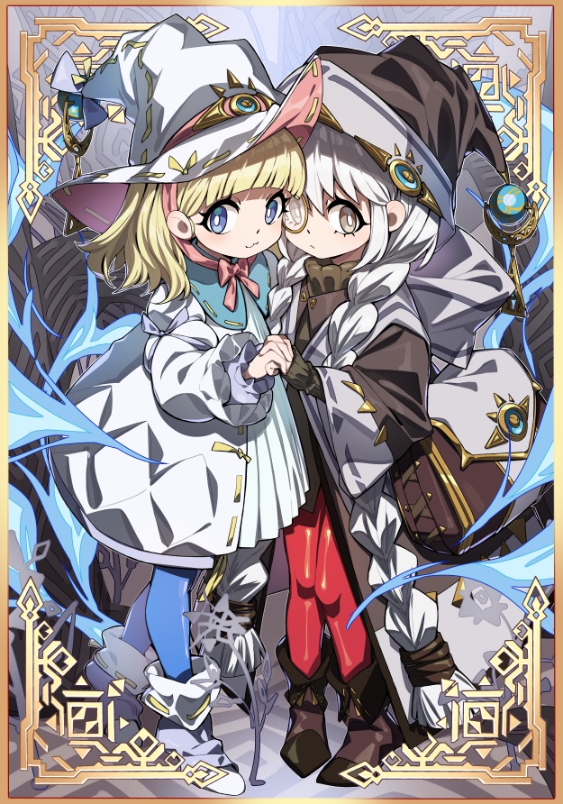 白き森のリゼット & 白き森のアステーリャ 63mm×90mm 遊戯王 60枚入り CircleKOS