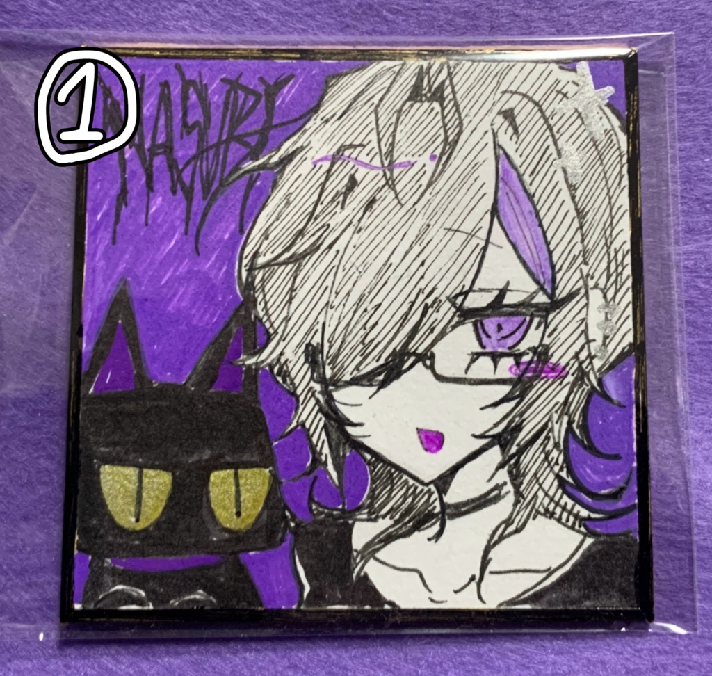 【原画色紙】豆色紙5種