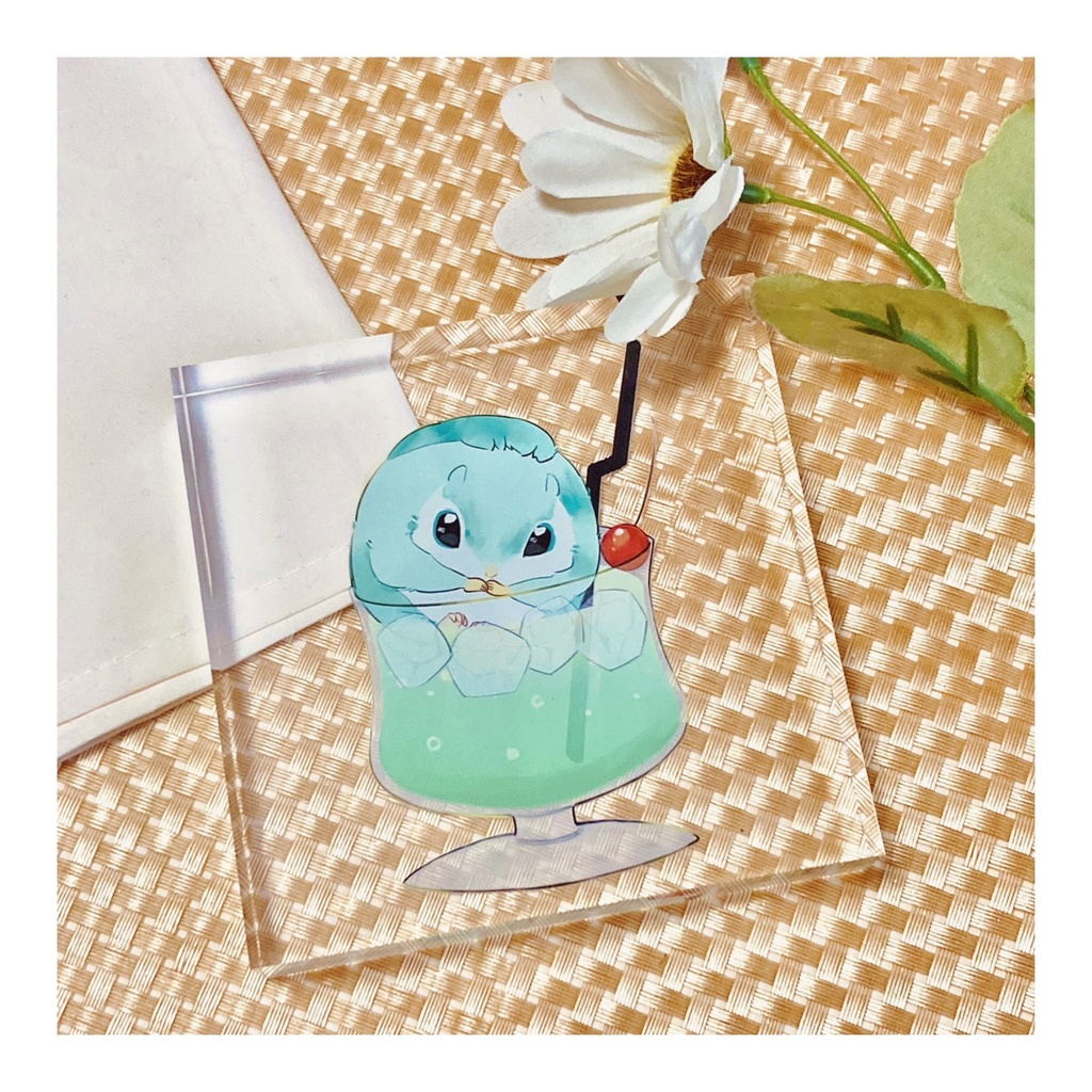 メロンなモモンガクリームソーダ